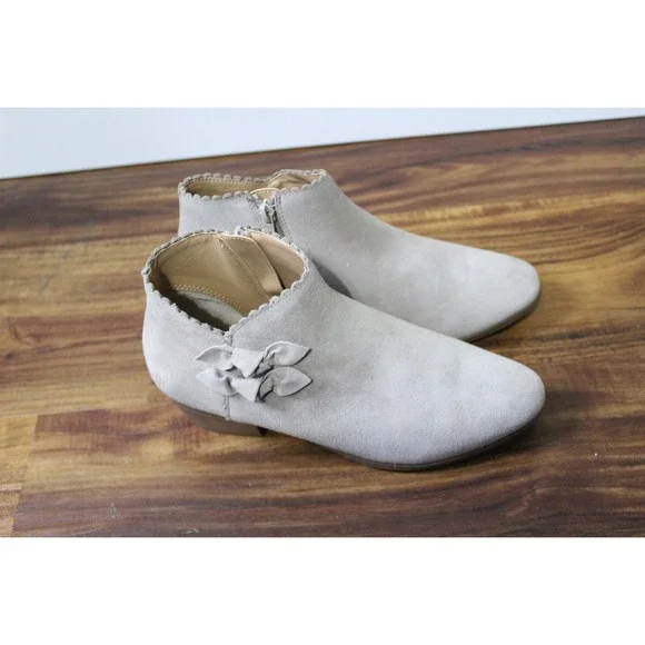 Jack Rogers Light Tan Beige Booties Size 8 - Picture 1 of 10